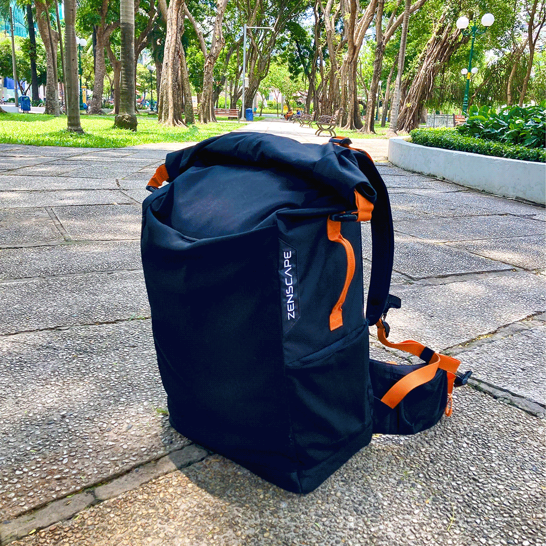 Zenscape backpacks manufacturing in Vietnam