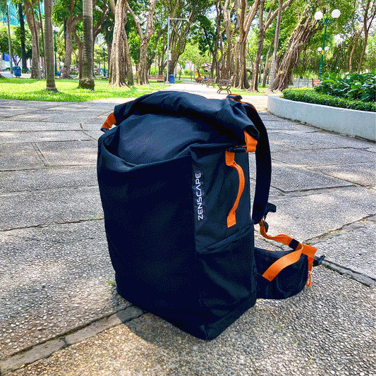 Zenscape backpacks manufacturing in Vietnam